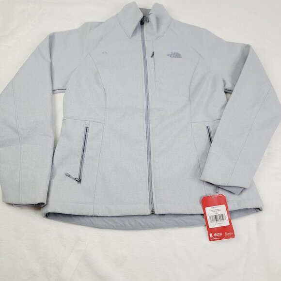 The North Face Men's Apex Barrier Heather Soft Shell Basic Jacket Size L - Picture 2 of 11